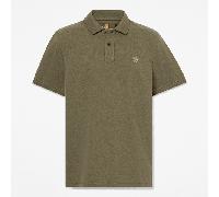 Timberland - Kurzärmeliges Millers River Piqué-Polohemd für Herren in Grün, Herren, Grün, Größe: XL