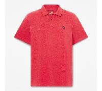 Timberland - Kurzärmeliges Millers River Piqué-Polohemd für Herren in Rot, Herren, Rot, Größe: XXL