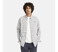 Timberland - Langärmeliges, gestreiftes Seersucker-Hemd für Herren in Dunkelblau, Herren, Blau, Größe: XL