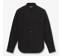 Timberland - Langärmeliges Hemd aus Popeline für Herren in Schwarz, Herren, Schwarz, Größe: XL