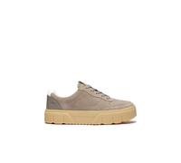 Timberland Laurel Court Low Lace Up Sneaker Medium Grey Suede Größe: 37.5 | Trainers Outlet | Damen | Grau