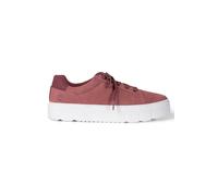 Timberland Laurel Court Low Lace Up Sneaker Medium Red Suede Größe: 37.5 W | Trainers Outlet | Damen | Rot