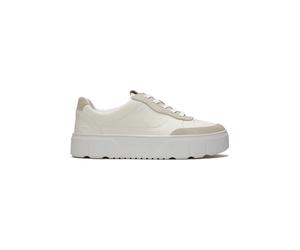 Timberland Laurel Court Low Lace Up Sneaker Natural Leather Größe: 39 | Trainers Outlet | Damen