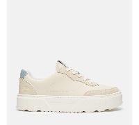 Timberland - Laurel Court Sneaker zum Schnüren für Damen in Beige/Hellblau, Damen, Beige, Größe: 38.5