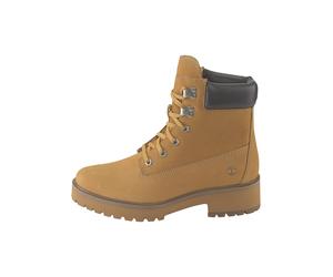 Timberland Leder-Boots "Carnaby Cool" in Hellbraun - Größe 39 | Damen Stiefel