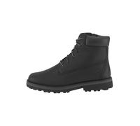 Timberland Leder-Boots "Courma Kid Traditional" in Schwarz - Größe 38 | Kinderstiefel
