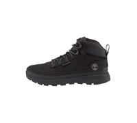 Timberland Leder-Boots "Field Trekker" in Schwarz - Größe 44 | Herrenstiefel