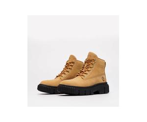 Timberland Leder-Boots "Greyfield Mid" in Hellbraun - Größe 40 | Damen Stiefel