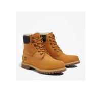 Timberland Womens 6 Inch Warm Lined Waterproof Boot wheat 6 Wide Fit