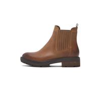 Timberland Leder-Chelsea-Boots "Brimfield" in Braun - Größe 39,5 | Stiefeletten