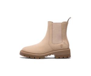Timberland Leder-Chelsea-Boots "Cortina Valley" in Beige - Größe 41 | Stiefeletten