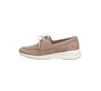 Timberland Leder-Mokassins "Bradstreet Ultra" in Taupe - Weite W - Größe 36 | Damen Schuhe Halbschuhe