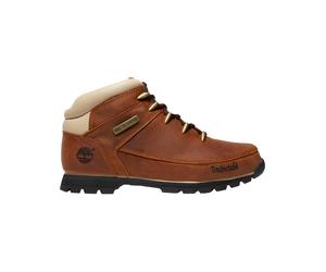 Timberland - Lederschuhe mit hohem Schaft - Euro Sprint Mid Lace Up Boot Brown für Herren aus Leder - Größe 10 US - Braun Braun 10 US