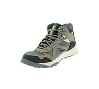 Timberland Damen Lincoln Peak Lite F/L WP Chukka/Mid, Md Grey Lthr w Grn, 38 EU