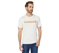 Timberland T-Shirt Kennebec River Linear Logo Kurzarm Herren Weiß XL