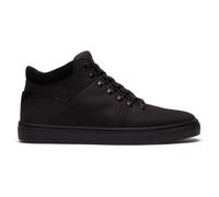 Schnürboots TIMBERLAND "LISBON HILL - MID LACE SNEAKER", Damen, Gr. 43, schwarz full grain, Leder, Schuhe Schnürboots (26219010-43) schwarz full grain