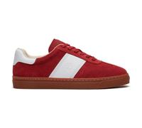 Timberland Sneaker Lisbon Street Low Lace – Timberland Premium Leder, Dunkelrot/Weiß, Gr. 44