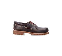 Timberland Loafer - 3-Eye Lug Boat Shoes With Handsewn Leather Craftsm - Gr. 9_5 - in Grau - für Damen