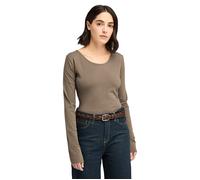 Timberland Long-sleeve Slim Fit Tee Chocolate Chip Größe: XS | Longsleeves Outlet | Damen | Braun
