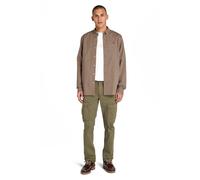 Timberland Long Sleeve Stretch Poplin Shirt Chocolate Chip Größe: XL | Casual hemden Outlet | Herren | Braun