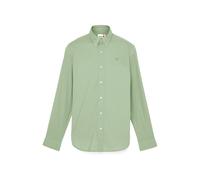Timberland Long Sleeve Stretch Poplin Shirt Pro Green Bay Größe: M | Business hemden Outlet | Herren | Grün