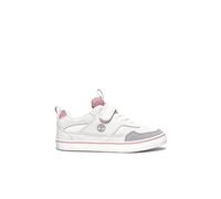 Timberland Kids Low Hook & Loop Sneaker lt grey suede 5.5