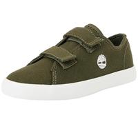Timberland Low Hook & Loop Sneaker, Newport Bay Dark Green Canvas, 13