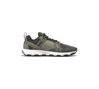 Timberland Mens Winsor Trail Low Lace UP Sneaker dk green mesh 7
