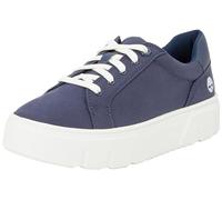 Timberland Low LACE UP Sneaker, Laurel Court Navy Canvas, 6