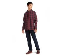 Timberland Ls Stretch Poplin Tartan Shirt Slim Port Royale Yd Größe: M | Casual hemden Outlet | Herren