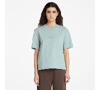 Timberland - Lush Comfort Kurzarm-T-Shirt für Damen in Grau, Damen, Grau, Größe: XS