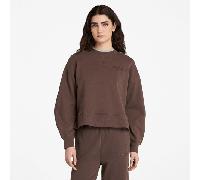 Timberland - Lush Comfort Sweatshirt mit Rundhalsausschnitt für Damen in Braun, Damen, Braun, Größe: M