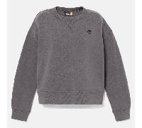 Timberland - Lush Sweatshirt mit Rundhalsausschnitt für Damen in Dunkelgrau, Damen, Grau, Größe: XXS