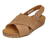Timberland Damen Malibu Waves Basic Sandal, beige, 36 EU