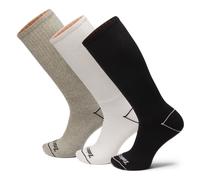 Timberland Mens 3 Pack Bowden Full Cushion Crew multi colour L