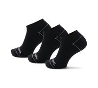 Timberland Mens 3 Pack Bowden Full Cushion No Show black L