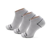 Timberland Mens 3 Pack Bowden Full Cushion No Show white L