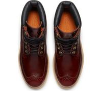 Timberland Mens 6 Inch Lace UP Waterproof Boot bur f grain 11.5 Wide Fit