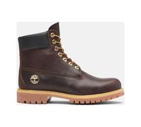Timberland Mens 6 Inch Lace UP Waterproof Boot dk brn fg w blk 10