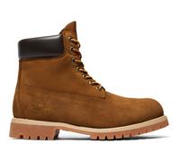 Timberland Mens 6 Inch Lace UP Waterproof Boot dk wht nubuck 4 Wide Fit