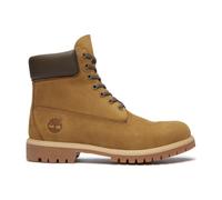 Timberland Mens 6 Inch Lace UP Waterproof Boot olive nubuck w dark brown 10.5 Wide Fit