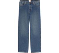 Timberland Mens Back Embroidered Tree Logo Denim Pant mid indigo 31W 32L