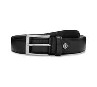 Timberland Mens Birch Point Adjustable Leather Belt black M