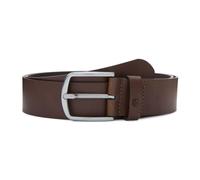 Timberland Mens Bluff Point Leather Belt chocolate brown S