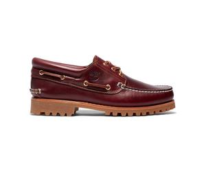 Timberland Mens Boat Shoe burgundy 12 Wide Fit