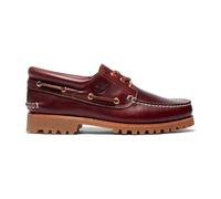 Timberland Mens Boat Shoe burgundy 6 Wide Fit
