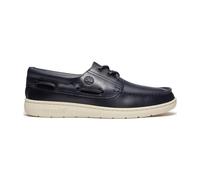 Bootsschuh TIMBERLAND "PORTOFINO PIER BOAT SHOE", Gr. 47,5, dunkelblau full grain, Leder, sportlich, Schuhe, aus Premium Timberland Leder (10706956-47,5) dunkelblau full grain