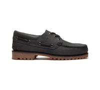 Timberland Mens Boat Shoe dk grey nubuck 10 Wide Fit