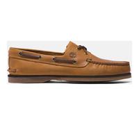 Timberland Mens Boat Shoe wht full grain 9.5 Wide Fit