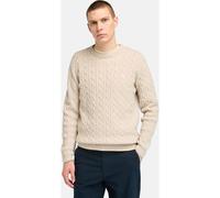 Timberland Mens Cable Crew Neck Sweater angora heather 3XL